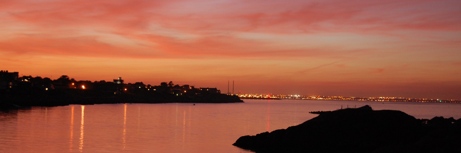 Dublin From Dalkey Island